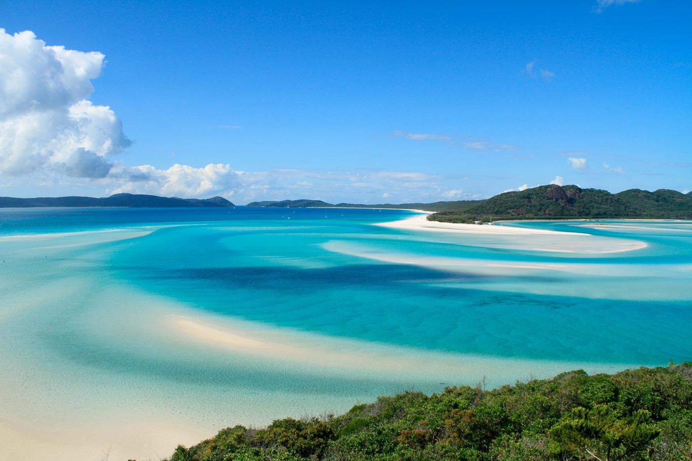 Beach on Whitsunday Island