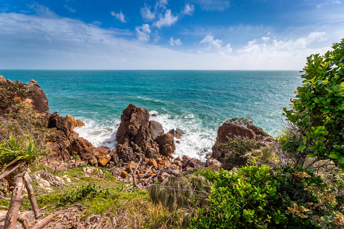 Views from Bustard Bay Lookout
