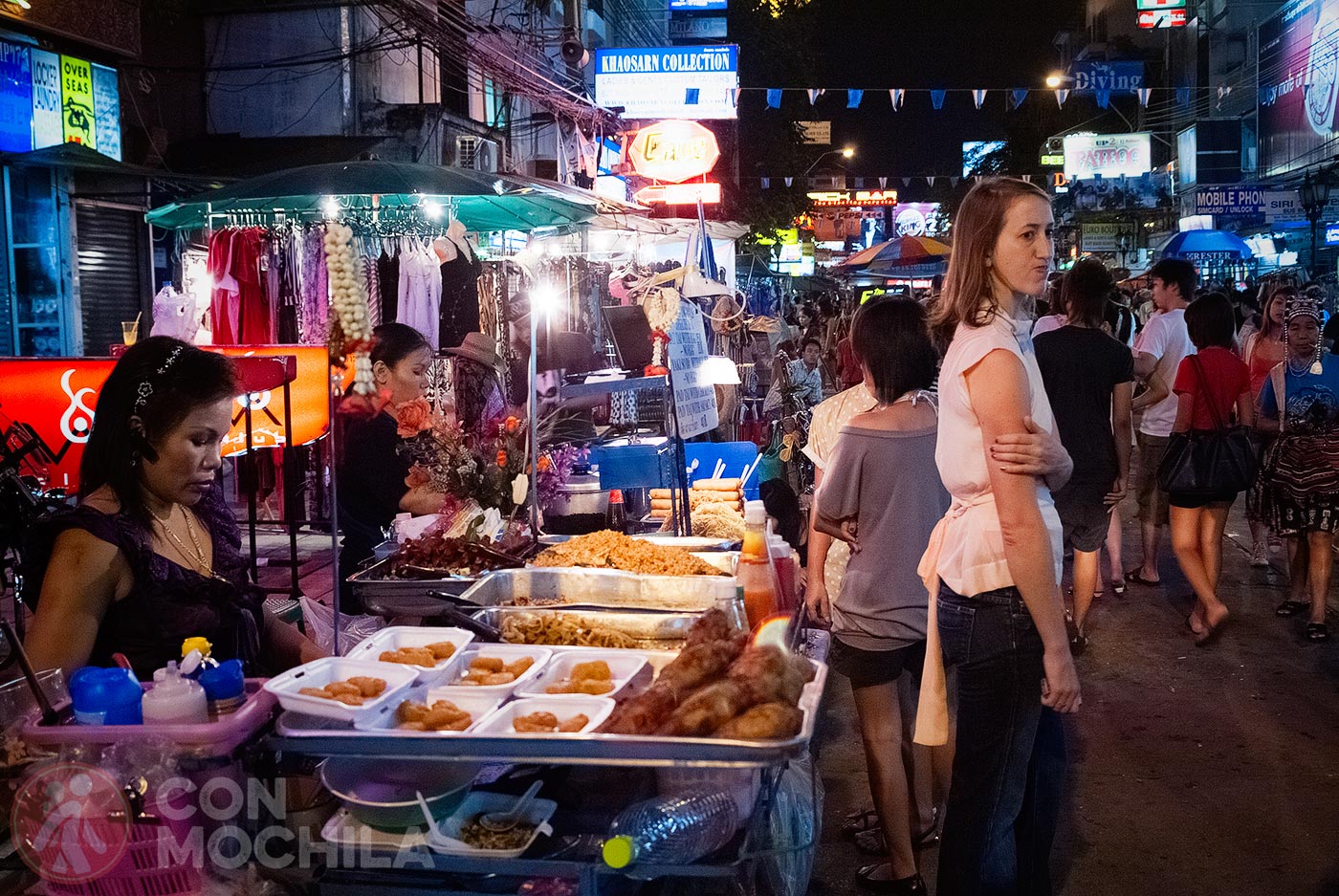 The typical Khaosan Road