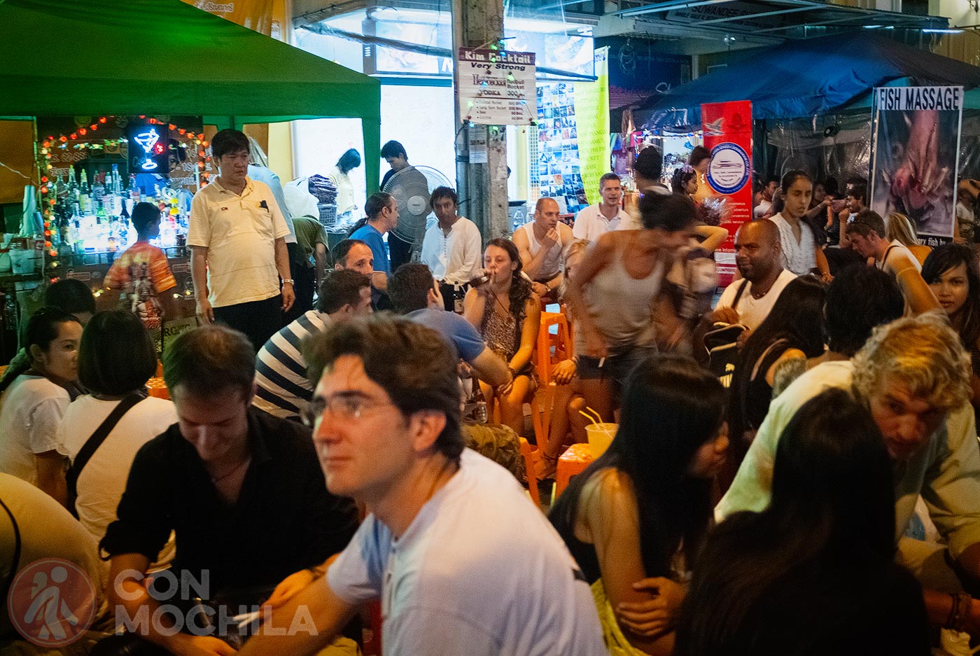 Alcohol is always linked to Khaosan