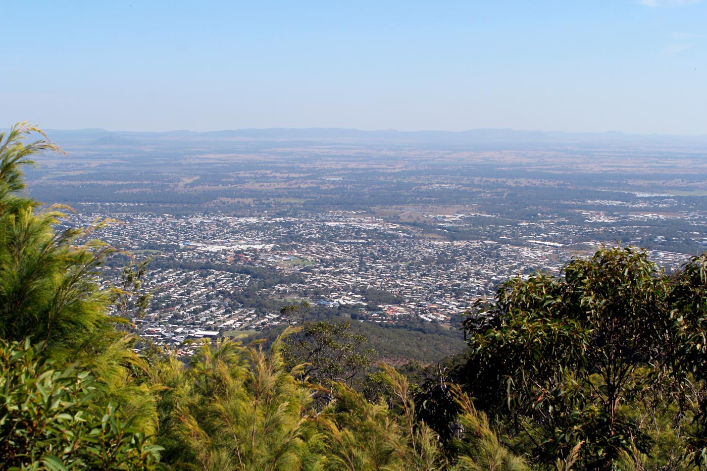 Views from the Mt Archer National Park