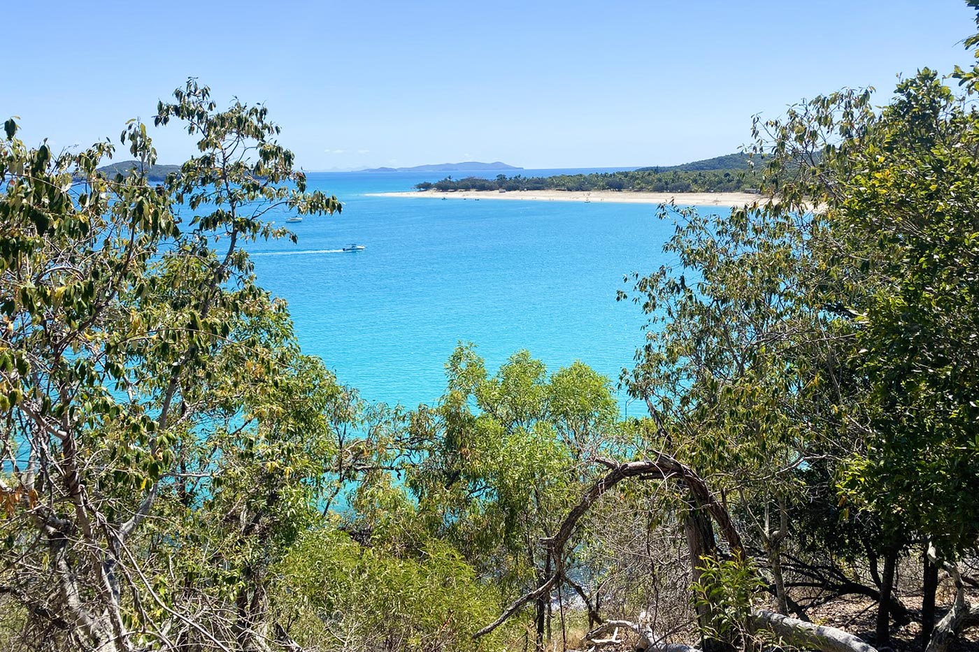 The stunning coastline of Great Keppel Island