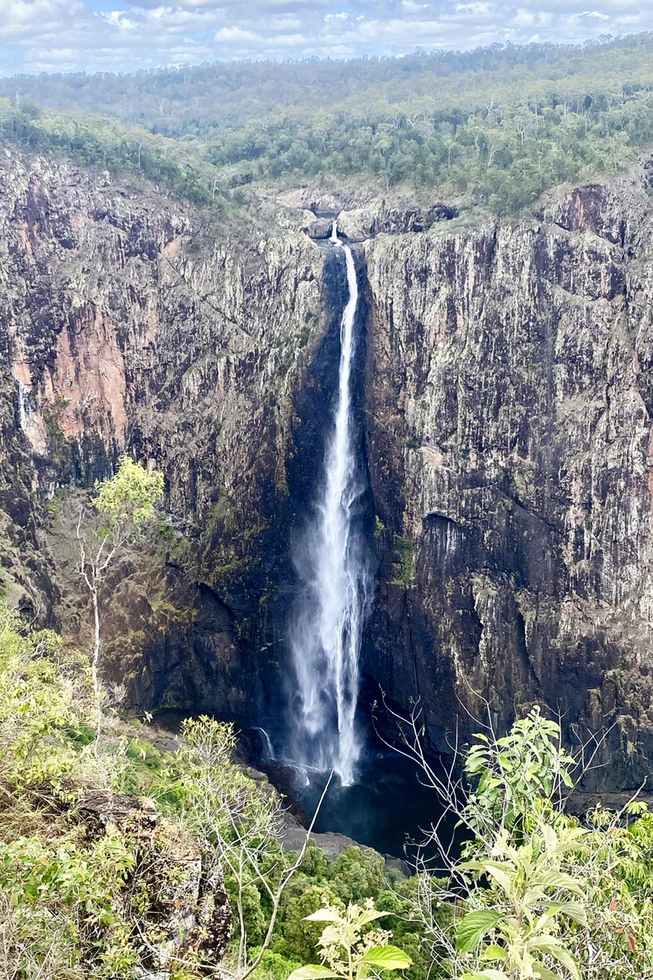 Wallamans Fall from a viewing point