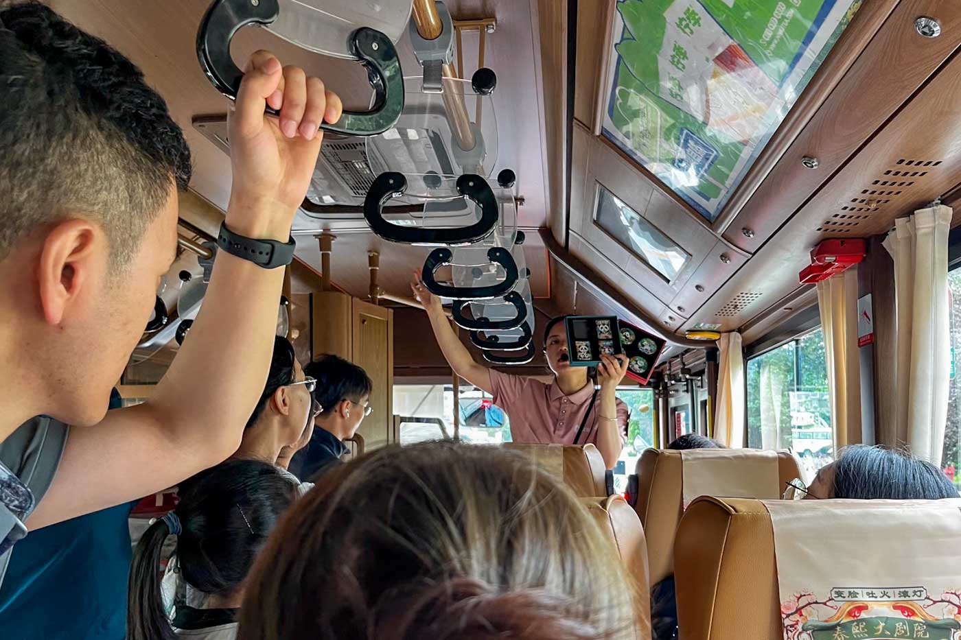 The bus that takes you to the center