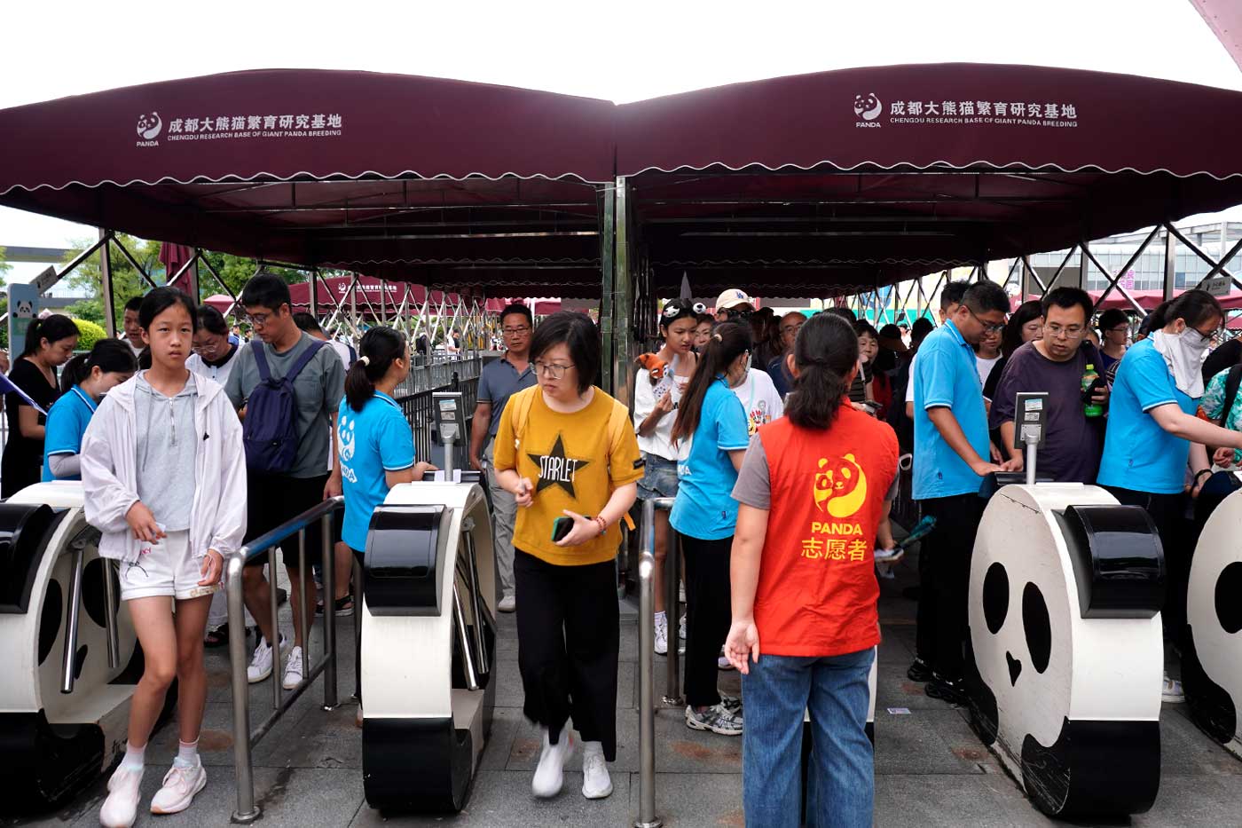 The main entrance to the research center already hints at tourist potential