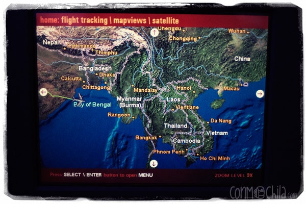 Ruta del avión