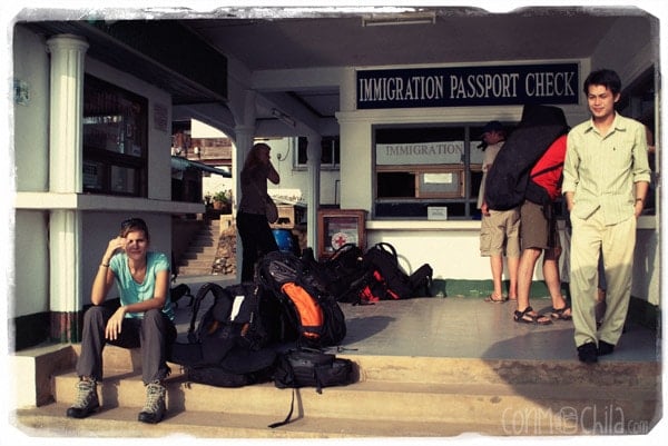 Huay Xai border post