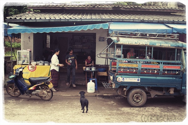 Tuk-tuk in Huay Xai