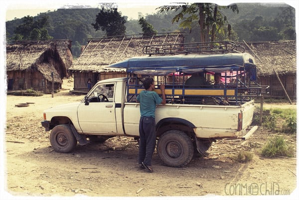 Pick-up del propietario de la guesthouse