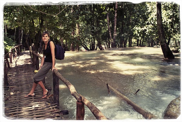 Carme en las cascadas