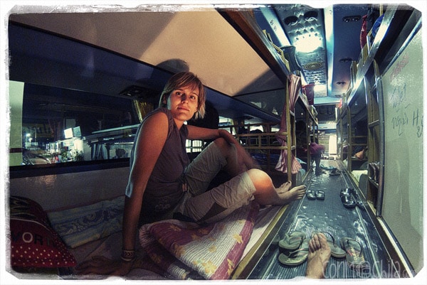 Sleeping bus