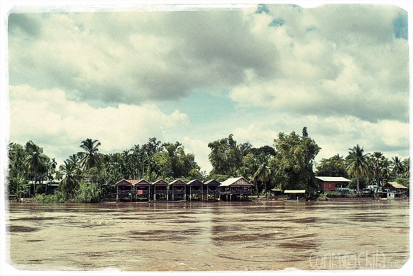 Vistas de las cabañas