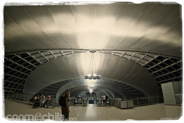 Aeropuerto de Suvarnabhumi en Bangkok