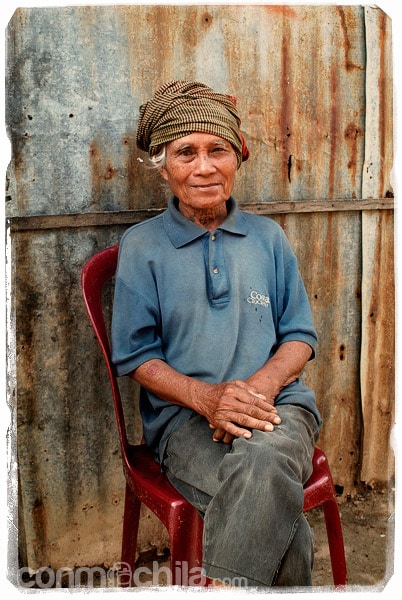 Retrato de un señor con el krama