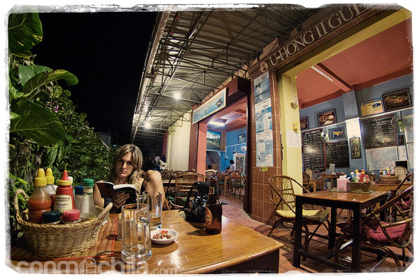La cervecita de rigor en U-Hong II Guesthouse