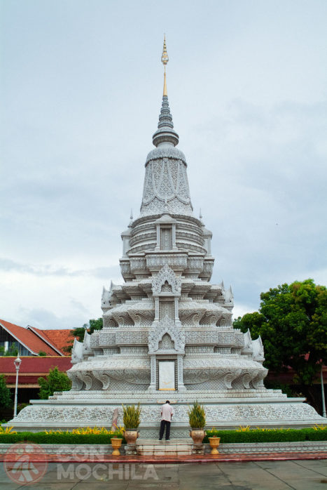 Santuario del rey Norodom Suramit, en el Palacio Real de Phnom Penh