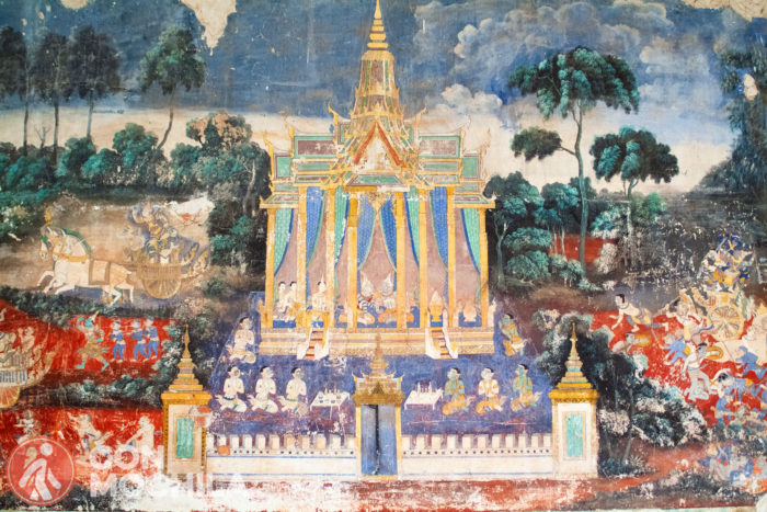 Mural de la batalla de Lanka