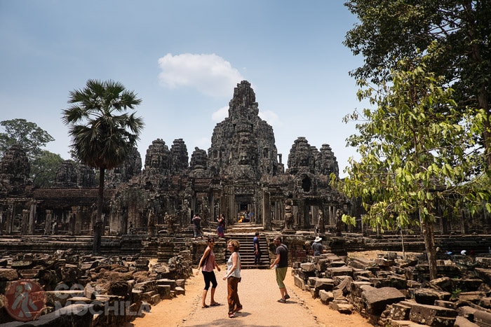 Entrada al templo de Bayon