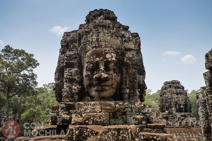 Los famosos rostros de Bayon