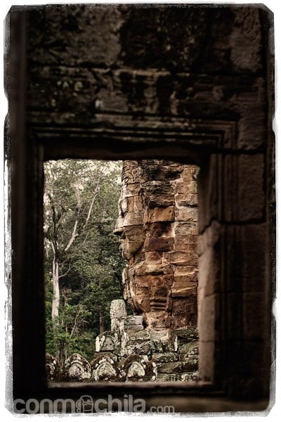 Una de las caras de Bayon