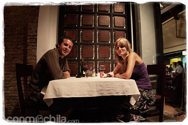 En el restaurante Kamasutra