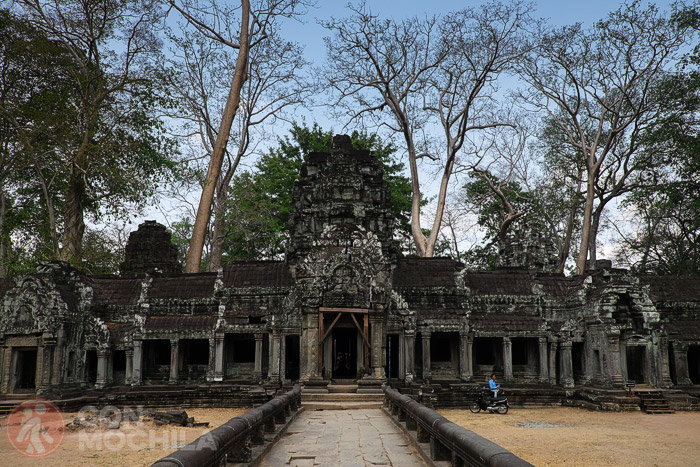 Salida del templo de Ta Prohm