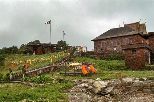 El templo visto desde la entrada