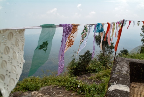 Banderitas al viento