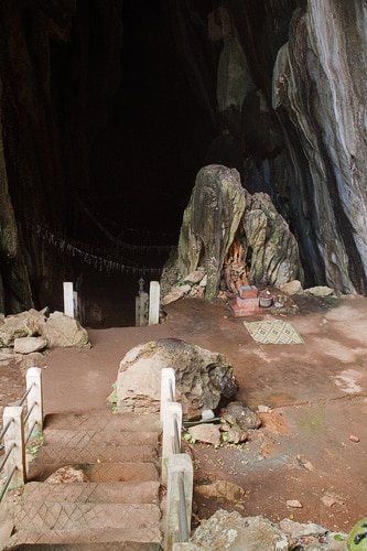 Entrada a la cueva