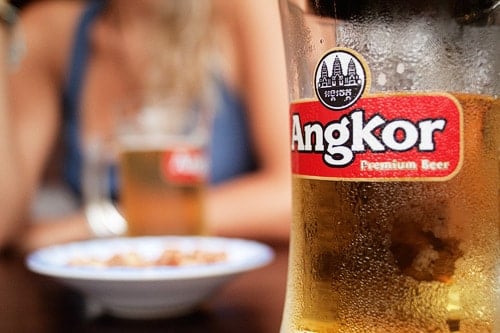 La deliciosa cerveza Angkor