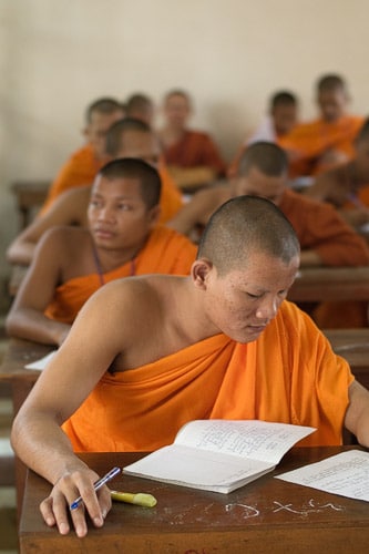 La escuela de monjes