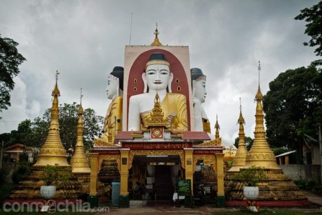 Los 4 budas de Kyaik Pun Paya