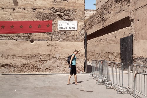 Entrada al Palacio el-Badi