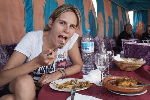 Probando el tagine