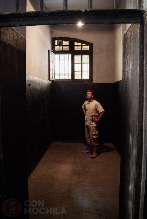Inside one of the cells