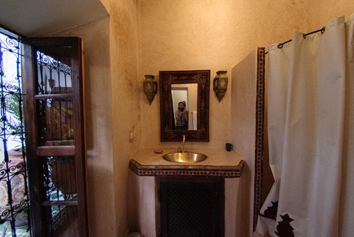 Detalle del interior del baño