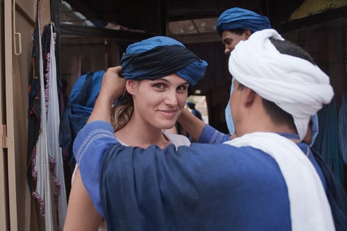 Poniéndonos el turbante...