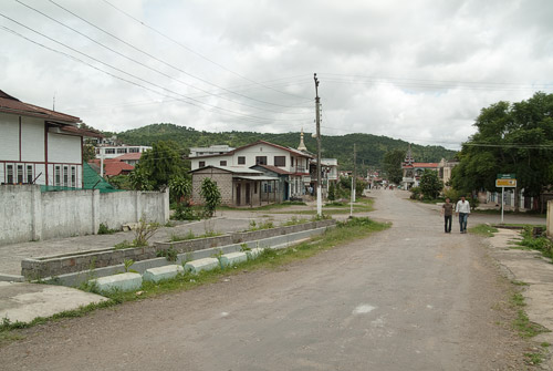 Las tranquilas calles de Kalaw