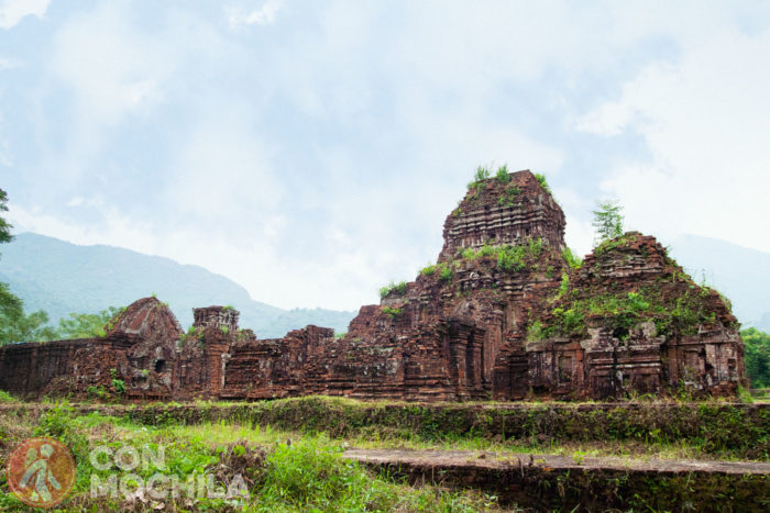 Las ruinas del santuario
