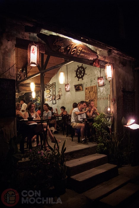 Uno de los restaurantes de Hoi An