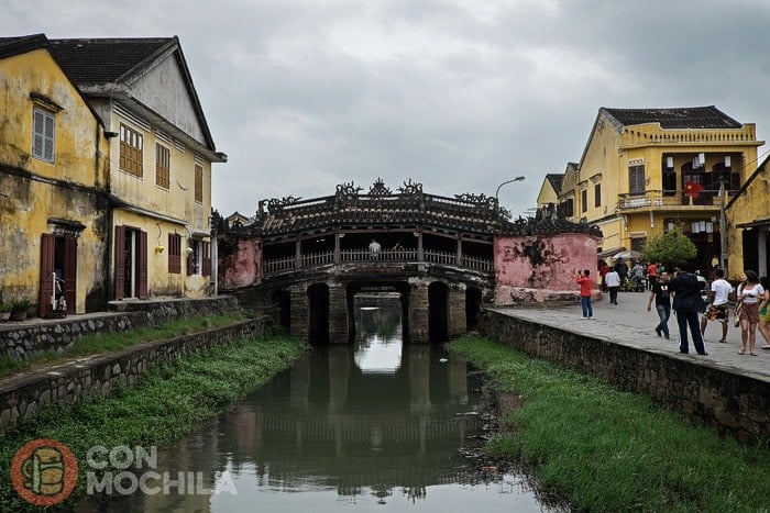 El puente cubierto japonés de Hoi An