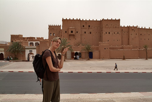 Una kasbah en Ourzazate