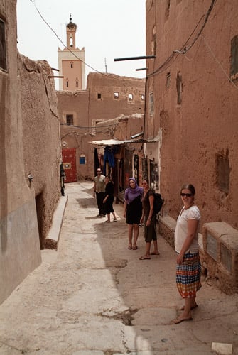 Por las callejuelas de Ourzazate