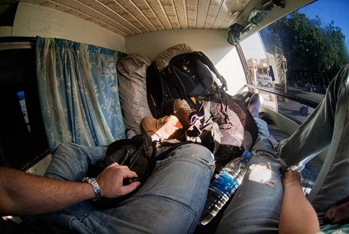 Sleeper bus por aquí