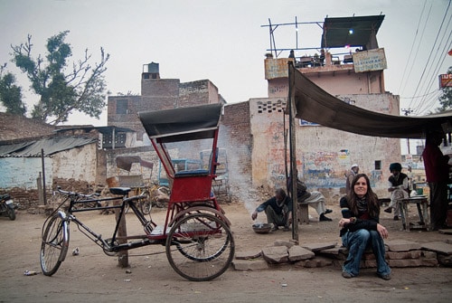 Barrio musulmán de Agra