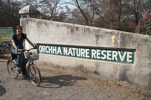 Nos adentramos en Orchha Nature Reserve
