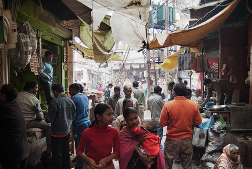 Perdidos entre las callejuelas de Varanasi