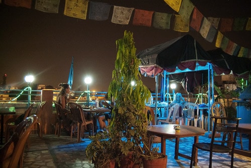 Terracita con las banderas de colores