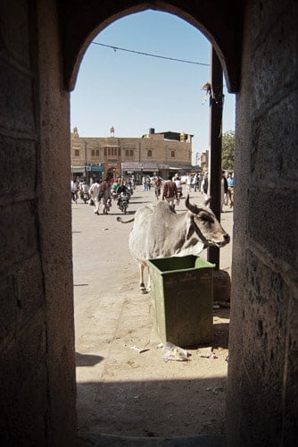 Entrada "peatonal" de la puerta de Amar Sagar