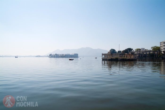 El lago Pichola